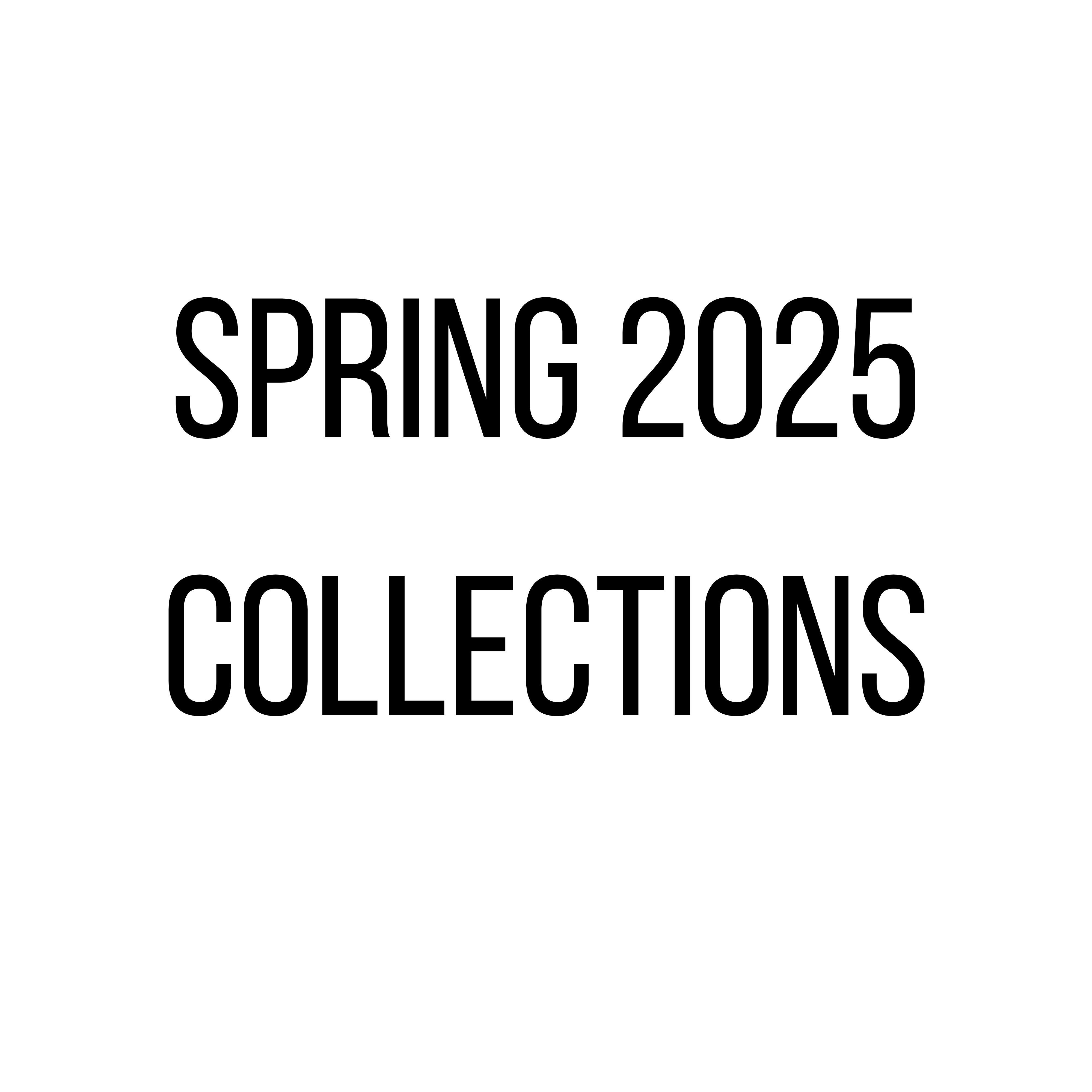 Image of Spring Collections 2025