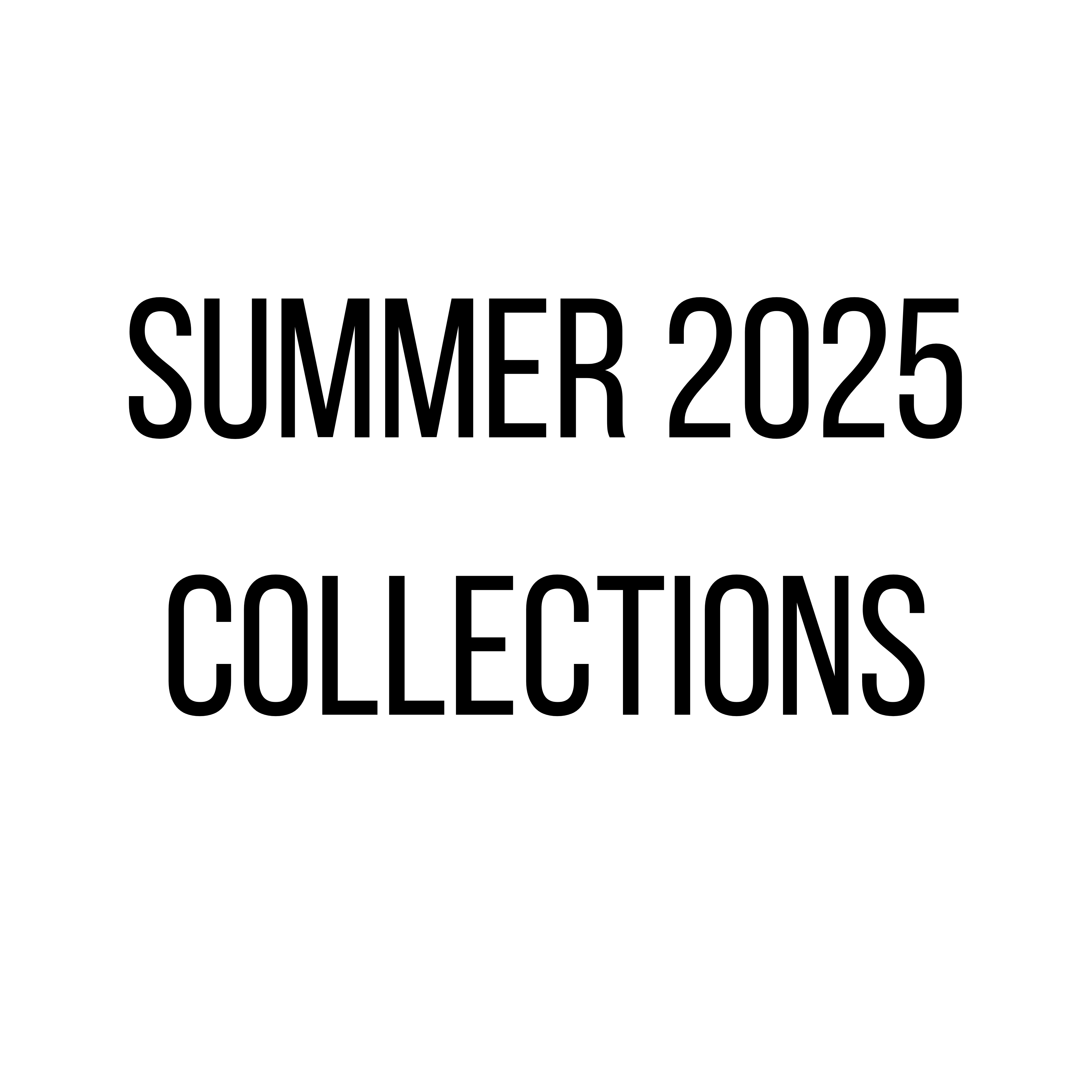 Summer Collections 2025