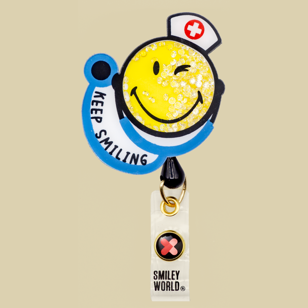 Image of Portagafete con Lanyard  - SMILEY WORLD