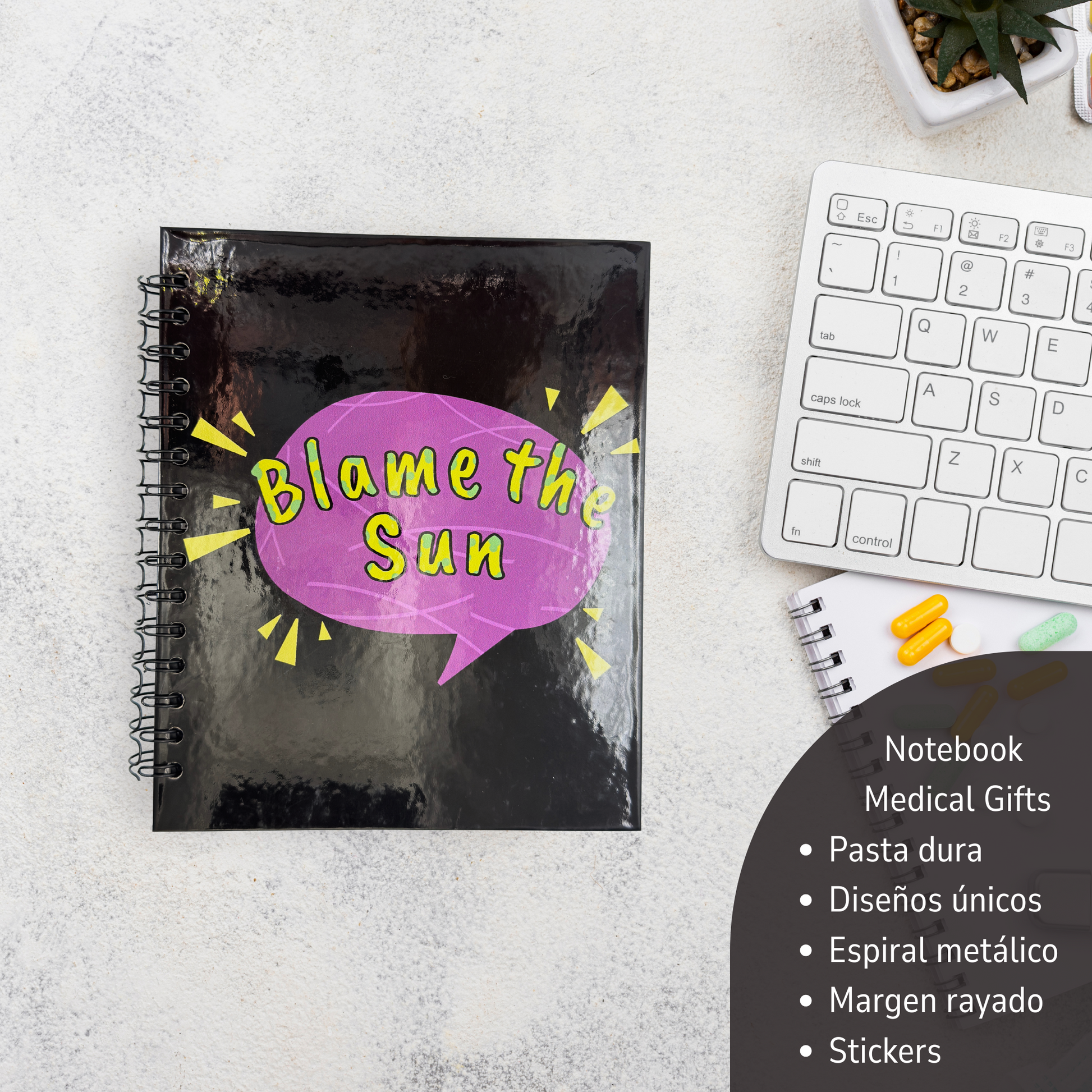 Notebook - Diseño Exclusivo “Blame The Sun”