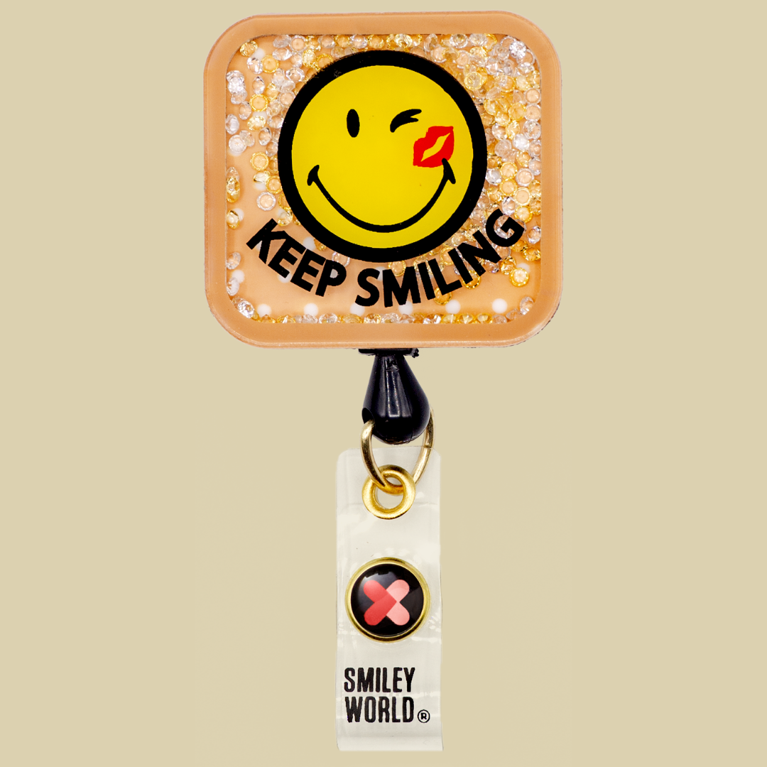 Image of Portagafete con Lanyard  - SMILEY WORLD