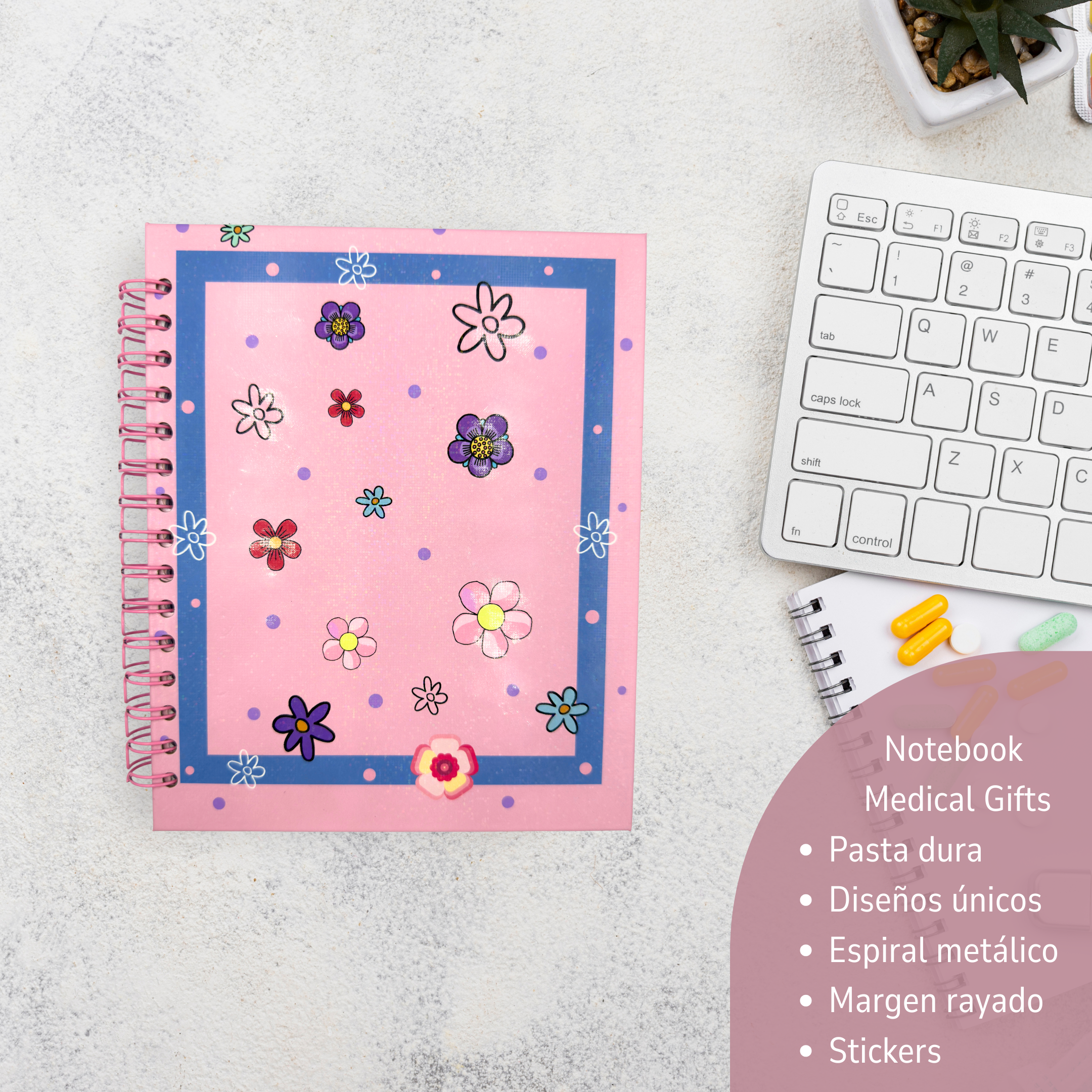 Notebook - Diseño Exclusivo “Flowers”