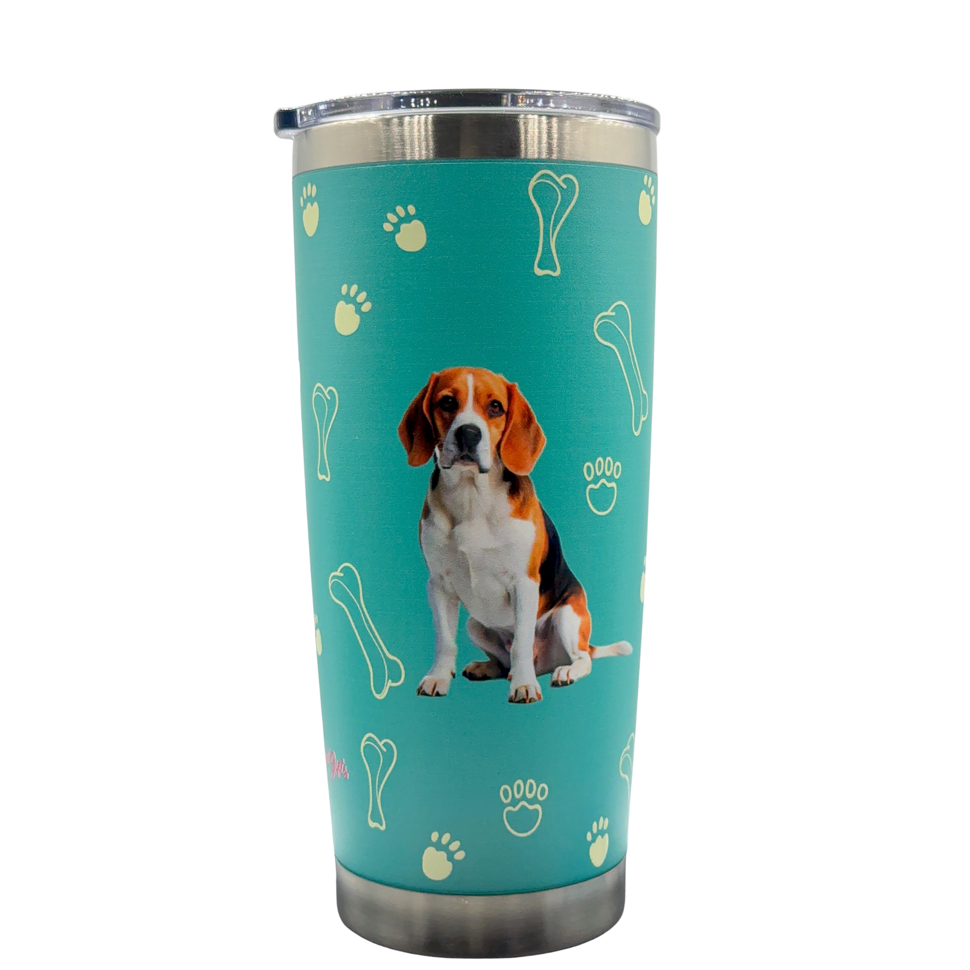 Termo de Acero Inoxidable con Diseño de Perro Beagle