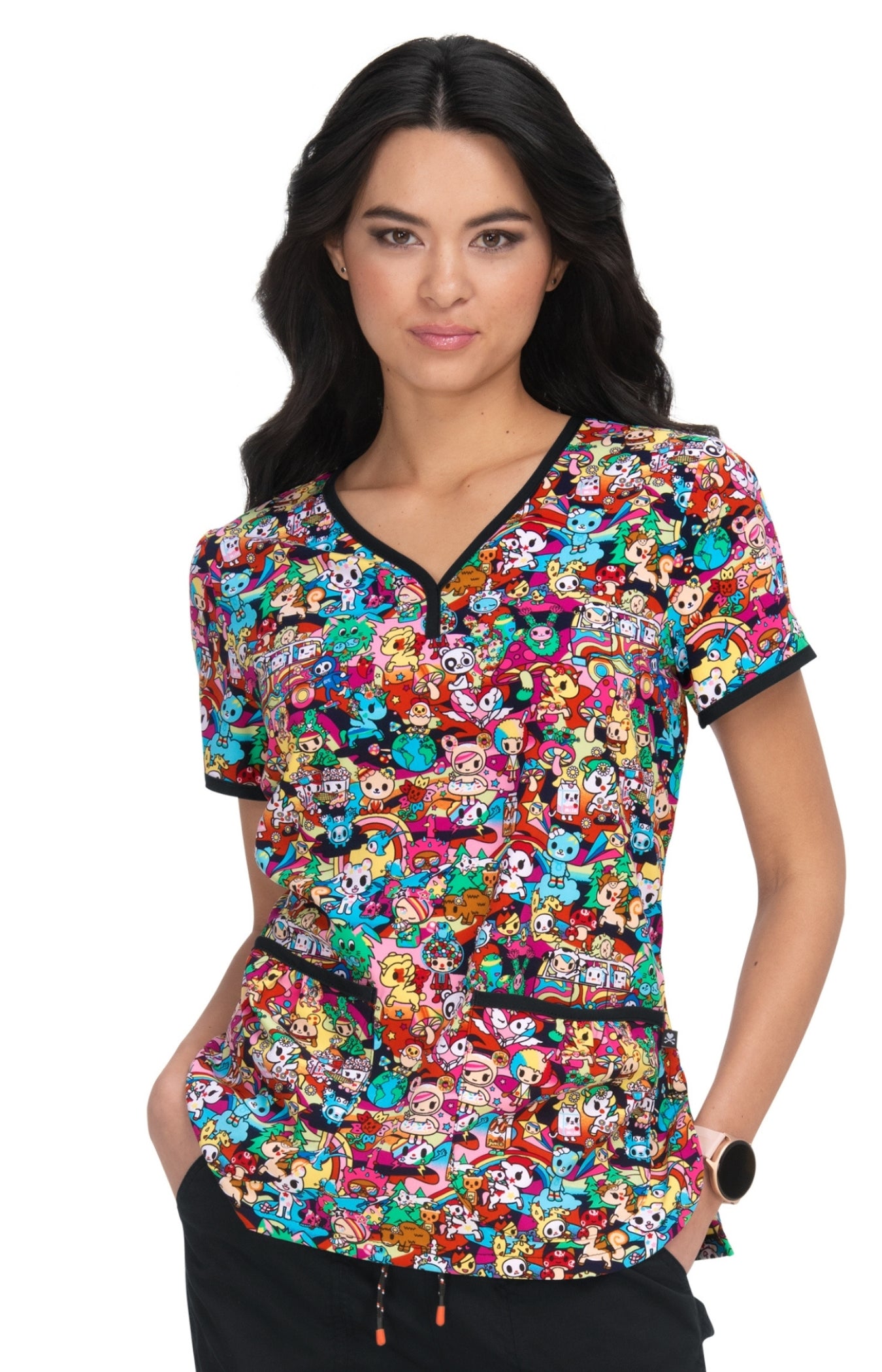 Filipina Eve Stay Groovy Koi Stretch