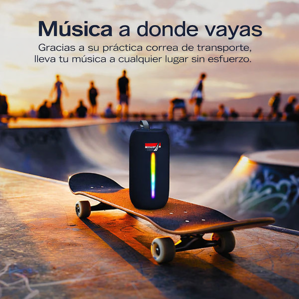 Bocina Bluetooth Náutica SP600 - Altavoz varios colores