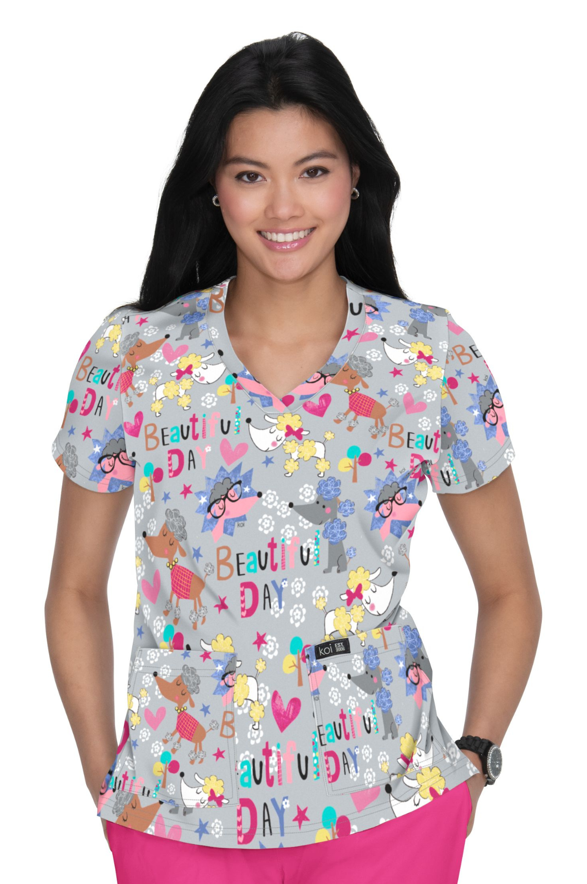 Image of Filipina Estampada Leslie KOI BASICS XS