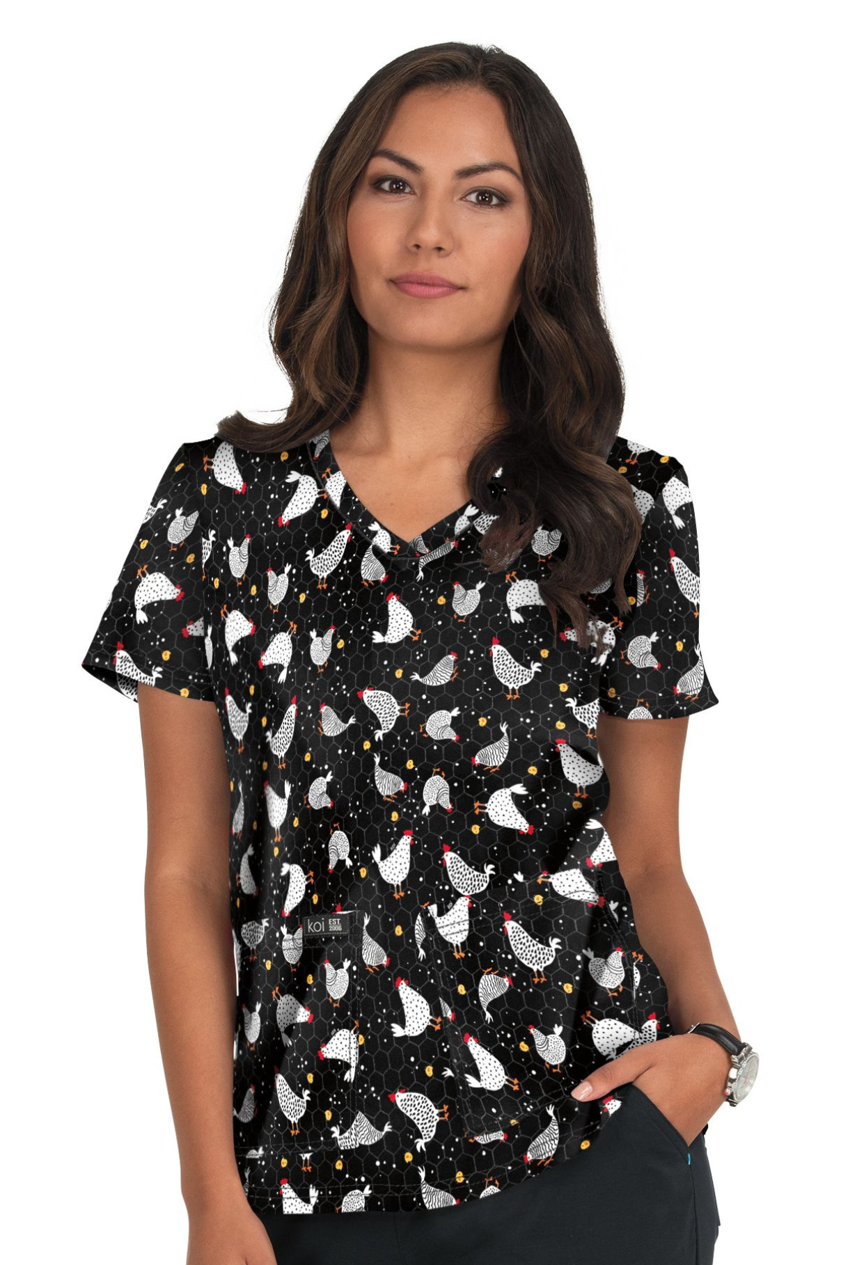 Filipina Estampada Leslie KOI BASICS XS