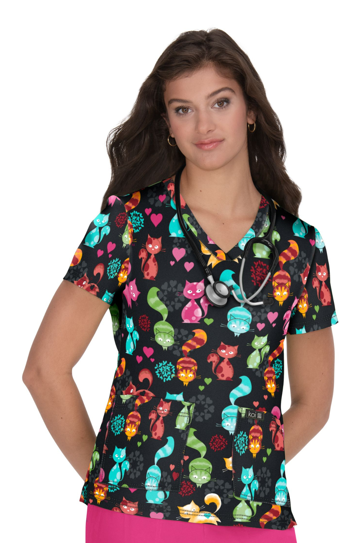 Filipina Estampada Leslie KOI BASICS XS