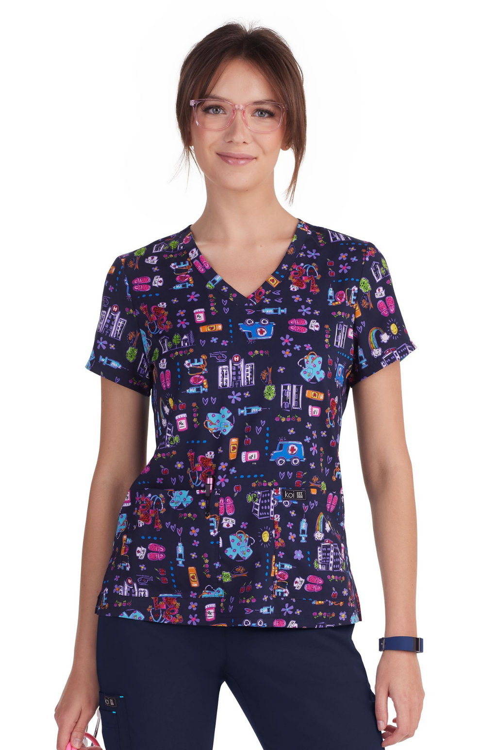 Image of Filipina Estampada Leslie KOI BASICS XS