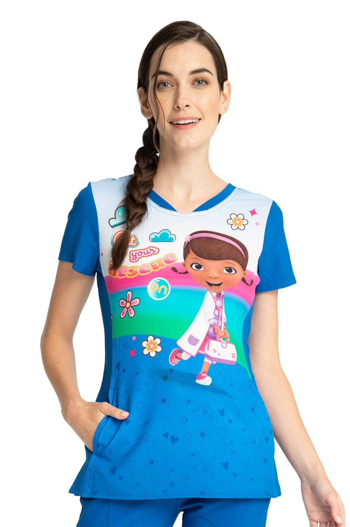 Filipina Estampada Disney Cherokee para Dama talla XS