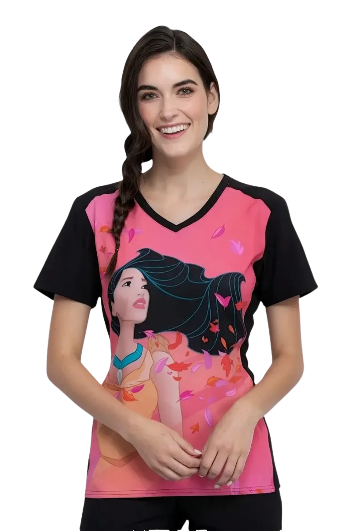 Filipina Estampada Disney Cherokee para Dama talla XS