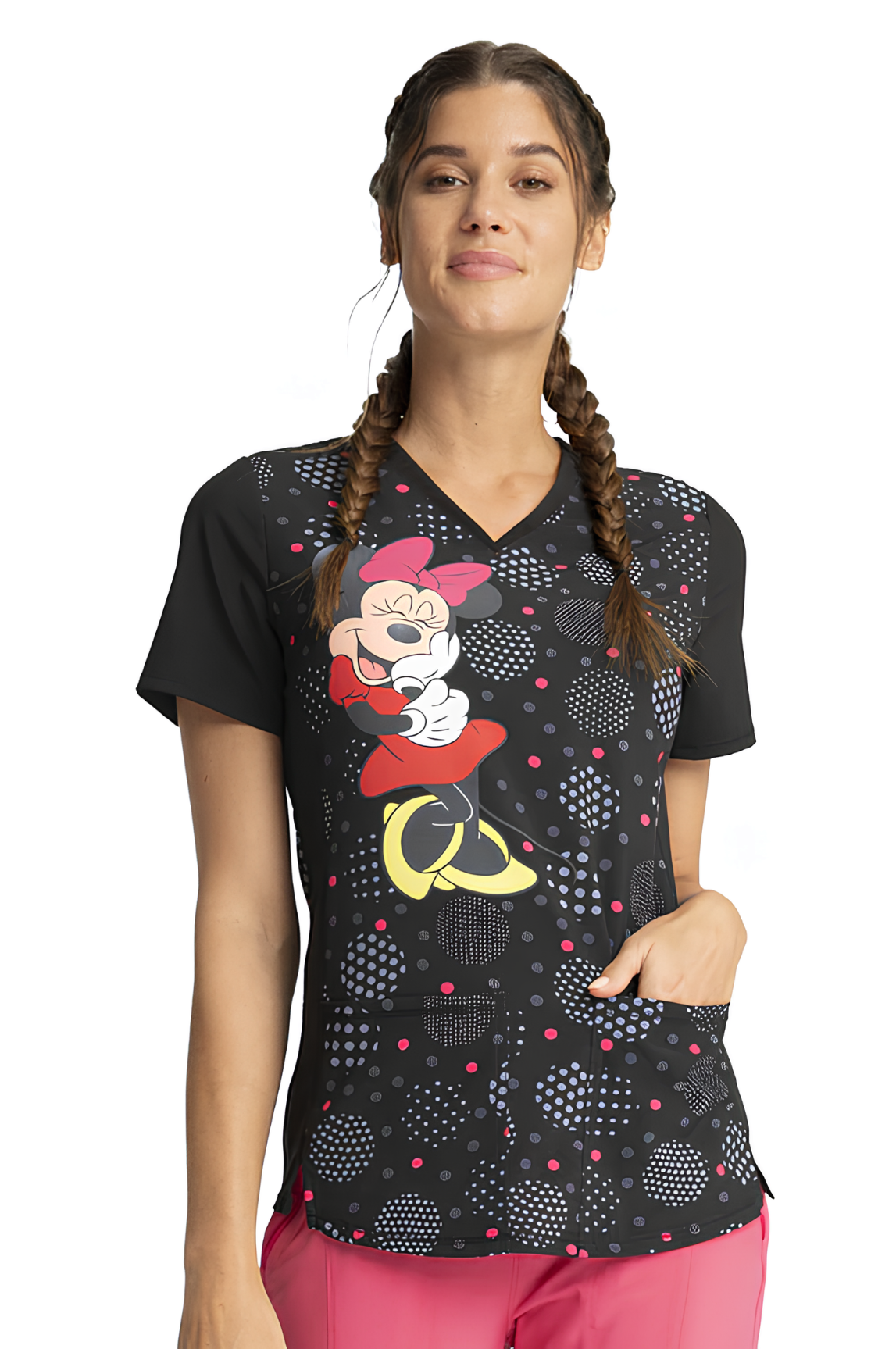 Filipina Estampada Cherokee Mickey para Dama talla XS