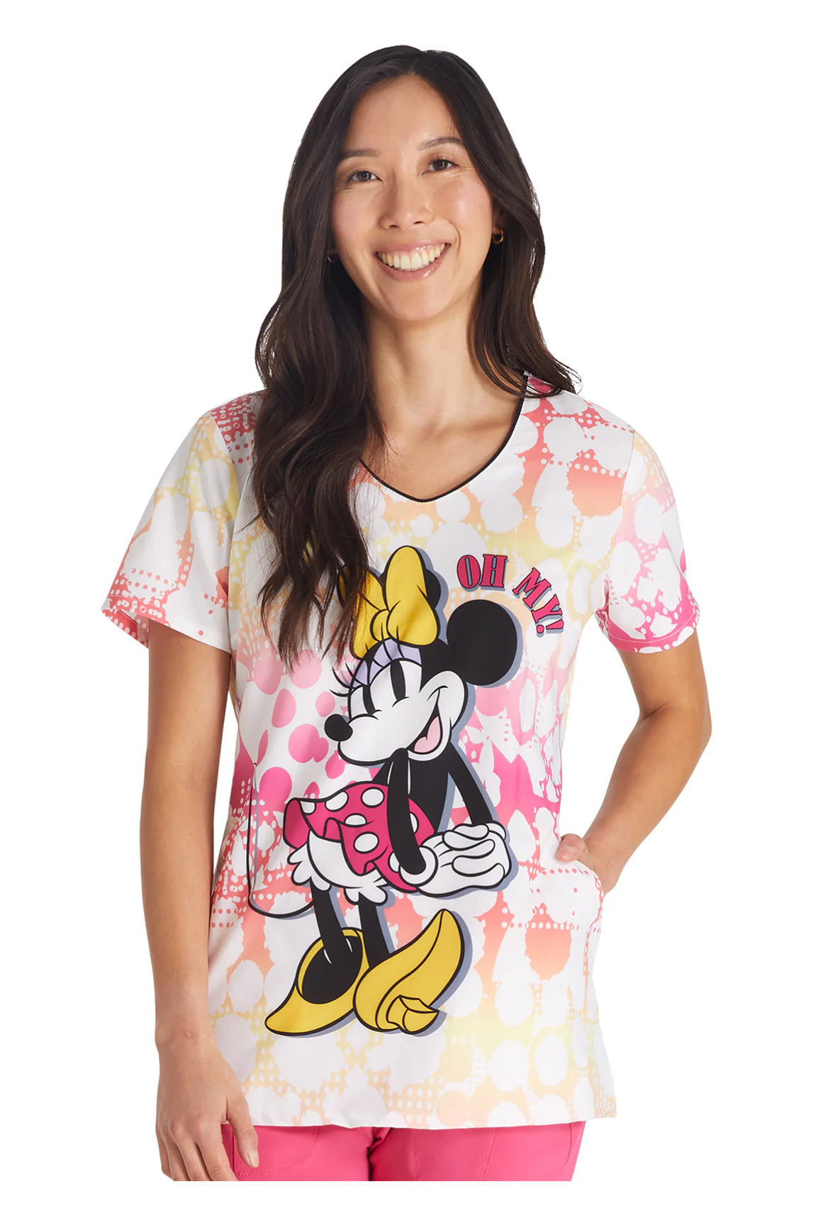 Image of Filipina Estampada Cherokee Mickey para Dama talla XS
