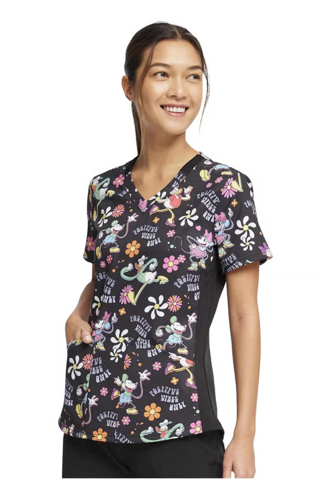 Filipina Estampada Cherokee Mickey para Dama talla XS