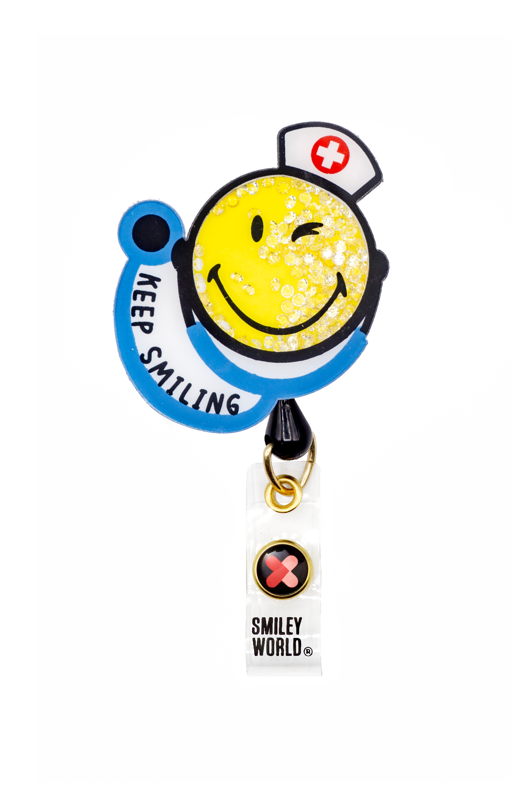 Image of Portagafete con Lanyard  - SMILEY WORLD