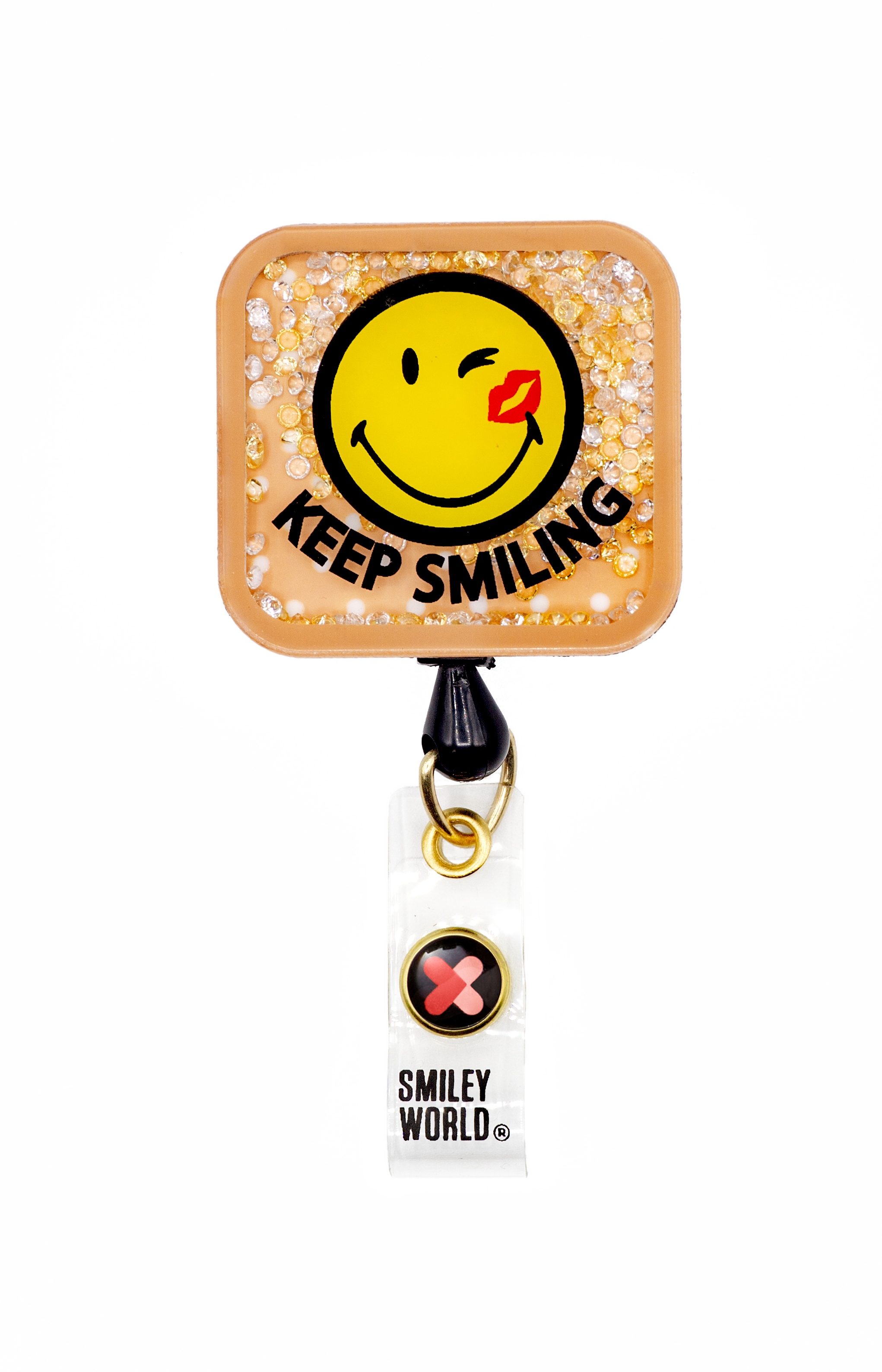 Image of Portagafete con Lanyard  - SMILEY WORLD