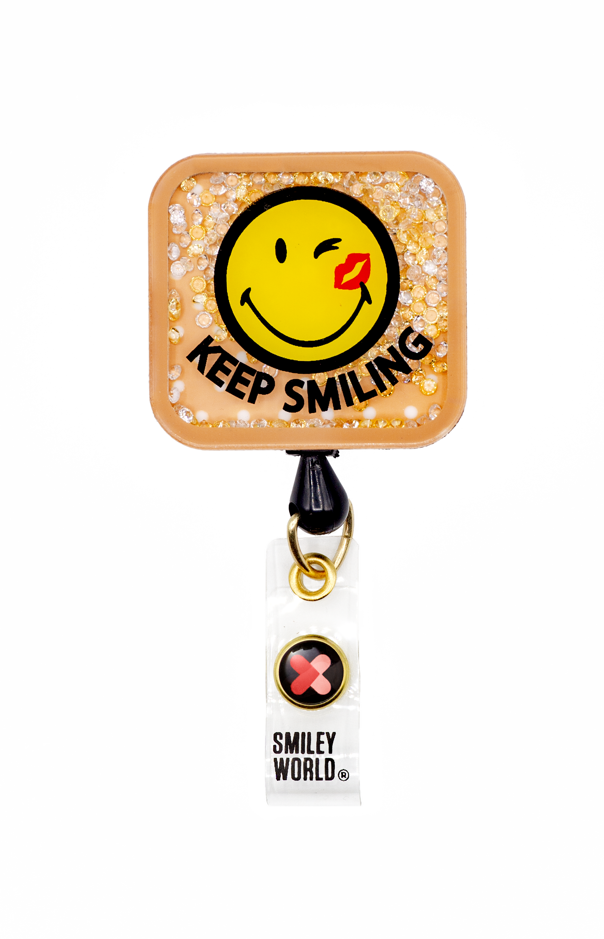 Portagafete con Lanyard  - SMILEY WORLD