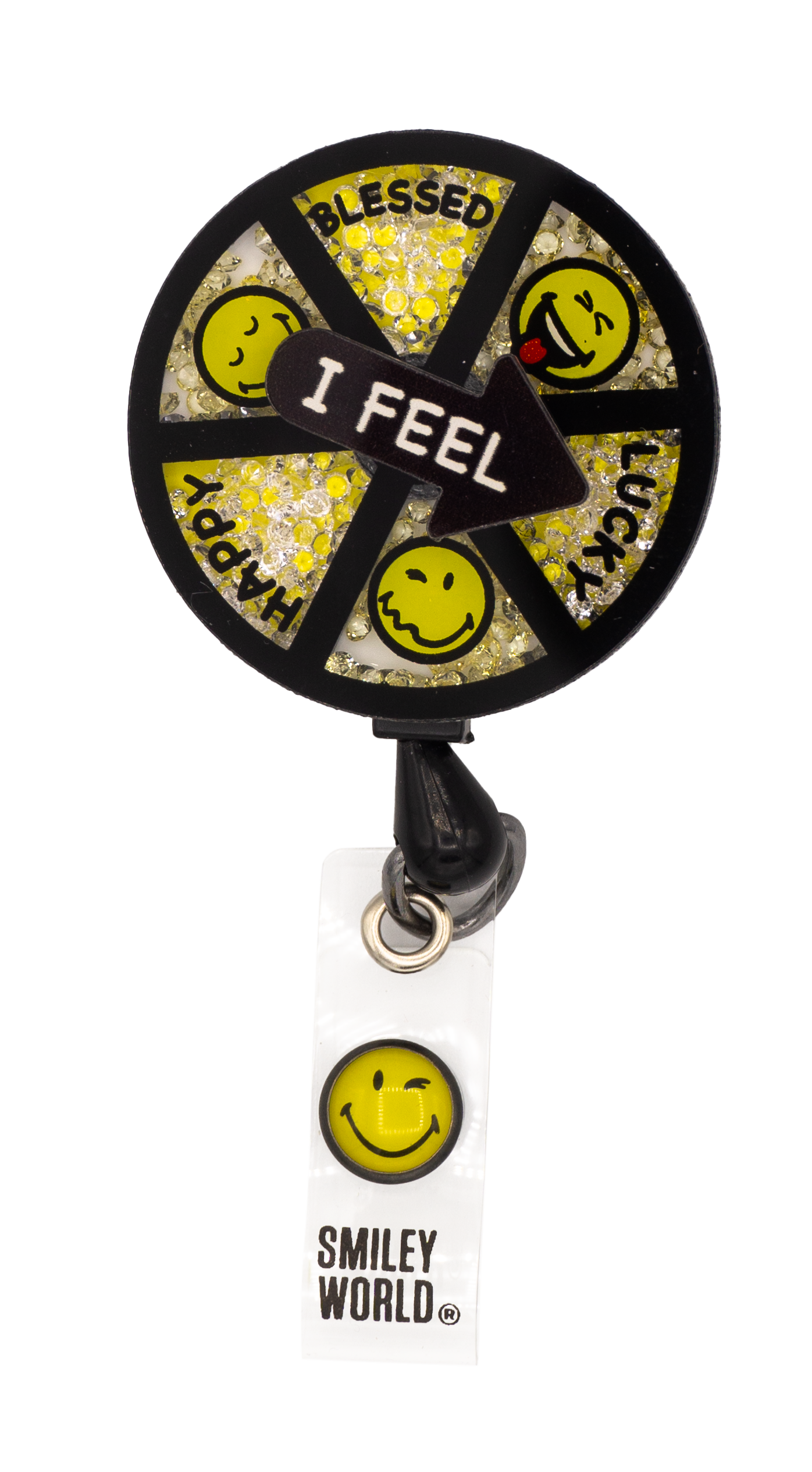 Portagafete con Lanyard  - SMILEY WORLD