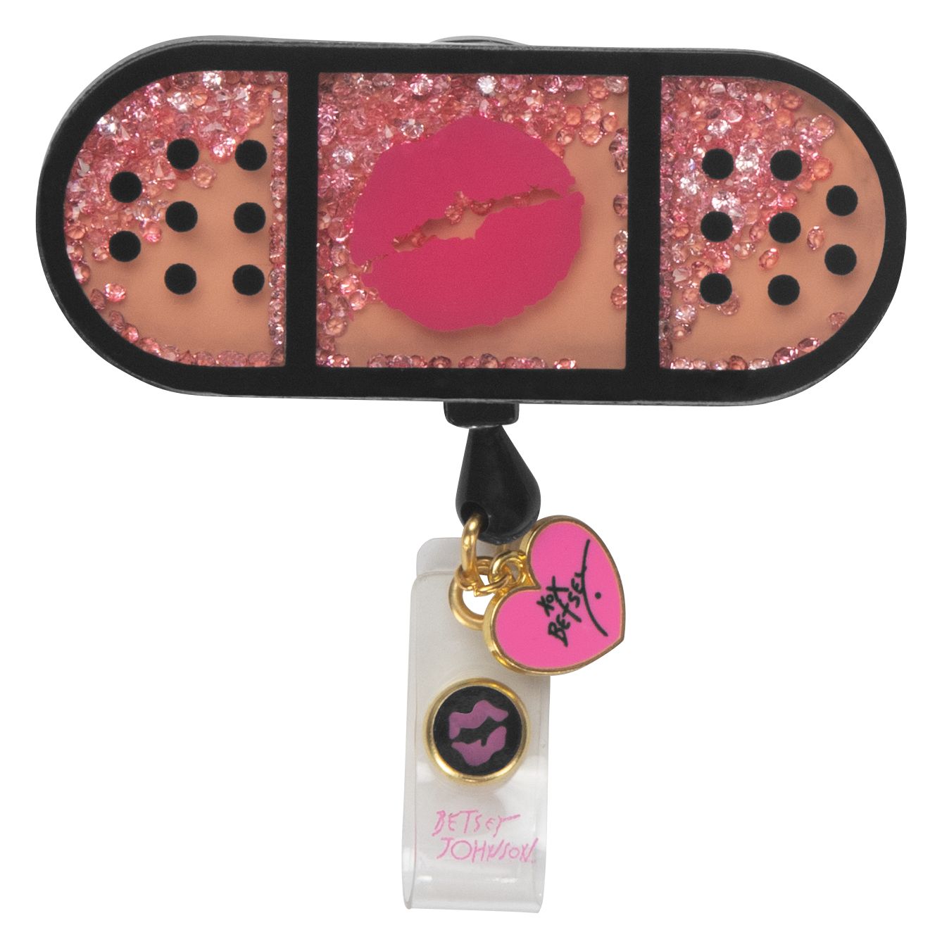 Portagafete Band Aid Betsey Johnson