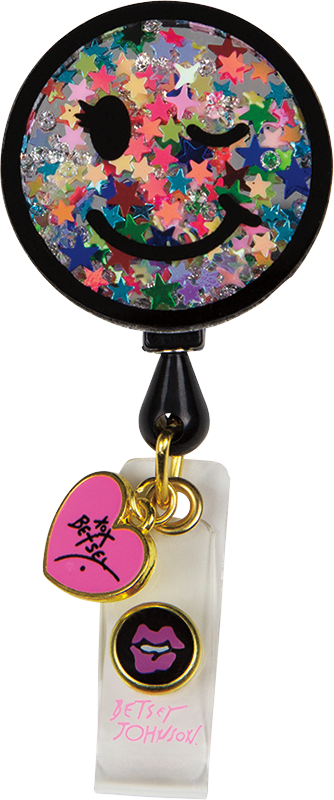 Portagafete Wink Koi Betsey Johnson