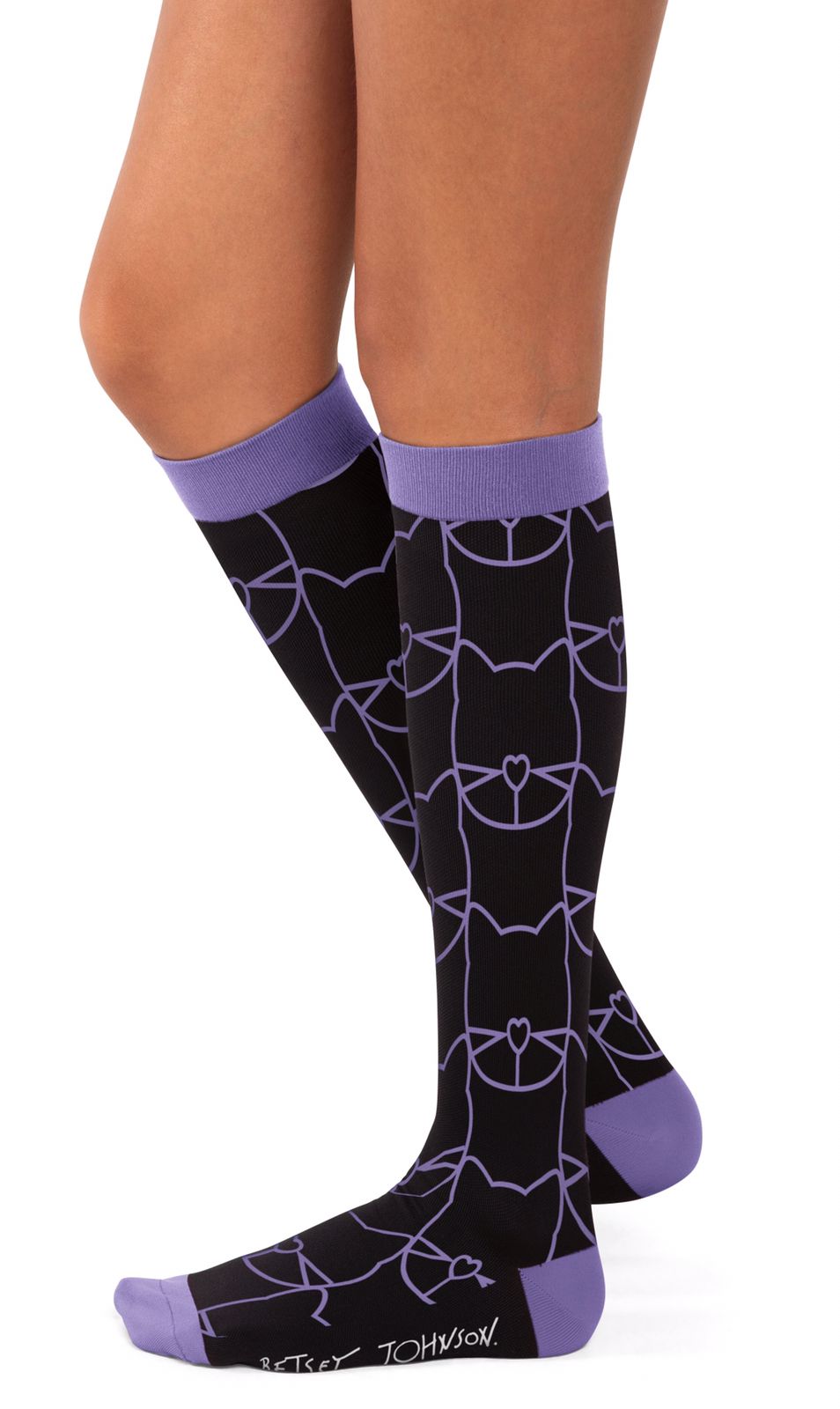 Calcetas de Compressión  2 pack - Puppy Betsey Johnson